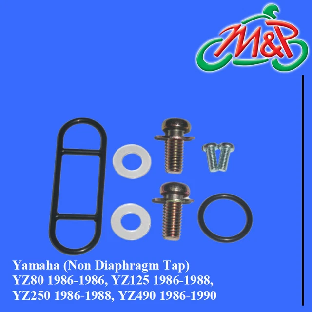 YAMAHA RD 125 LC Mk 2 2HK 1986 Petrol Tap Repair Kit Fuel Seal 12.73
