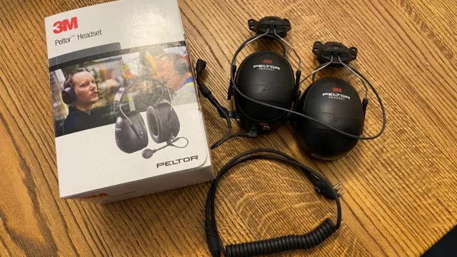 3M Peltor MT53H79P3E-77 ,  flex , ear defenders , helmet mounted