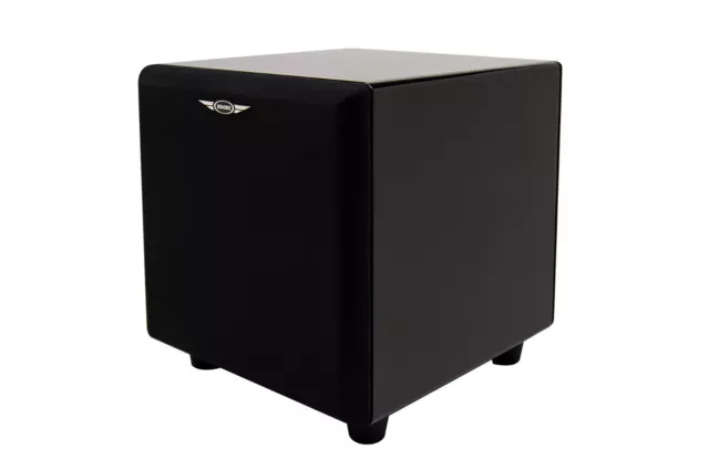 EarthquakeSound MiniMe-DSP-P8 8" 600W MiniMe Powered Sub DSP Control Piano Black