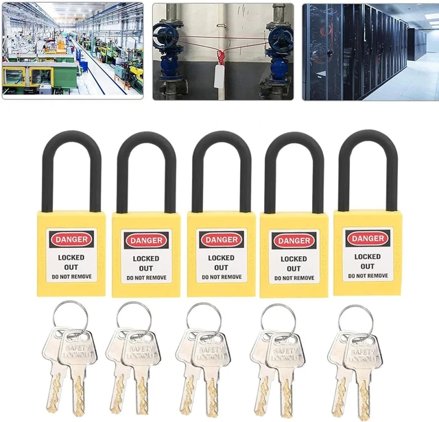 1 1/8" Flat Key Wafer Cam Lock; 2 Keys Per Lock 90 Degree Turn, 3403AL-A005 - Foto 5