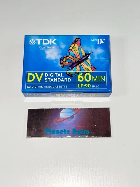 JVC Mini DV - Lot de 5 Cassettes DVM60 - 60 min - Neuf sous blister - Caméscope JVC Mini DV - Lot de 5 Cassettes DVM60 - 60 min - Neuf sous blister - Caméscope
