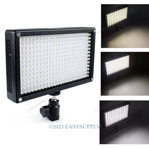 Pro Torche Vidéo 312AS LED Facile D'Utilisation Avec Régulateur TC 3200k~5600k