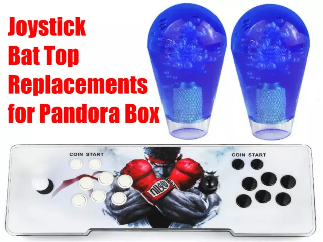 Translucent Joystick Bat Tops Pandora Box  4s, 5s, 6s, 7s, 8s, 9s,11s, 12s, + 9D