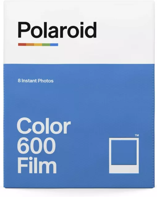 Polaroid Instant Colour Film for Polaroid 600 Camera - 8 Exposures