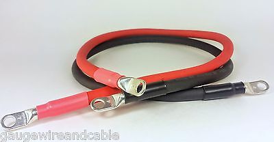 2 Gauge AWG Copper Battery Cable Marine Grade Tinned - Boat,Car,Truck,RV,Solar