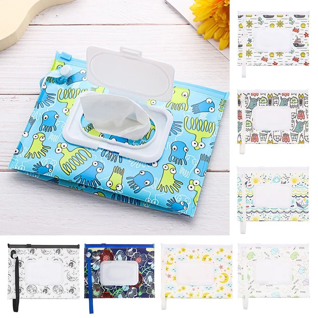 serviette Sac de maquillage Accessoire de véhicule pour bébé Boîte à serviettes