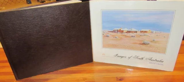 Images of South Australia ~ Bruce Swann. Jubilee 150 Ed 1985 HbDj   HERE in MELB