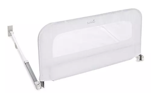 Summer Single Fold Safety Bedrail, White, 42.5x21 Inch (Pack of 1)