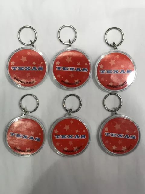 Texas Keychain Lone Star State Flag 2