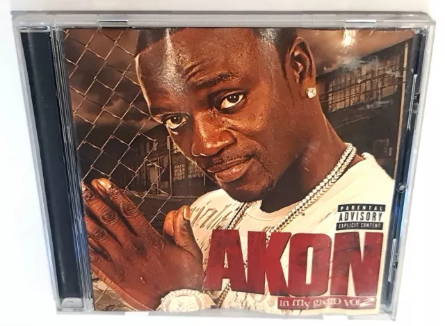 Akon In My Ghetto Volume 2 (2008) Ultra Rare Oop Cd 2Pac Makaveli