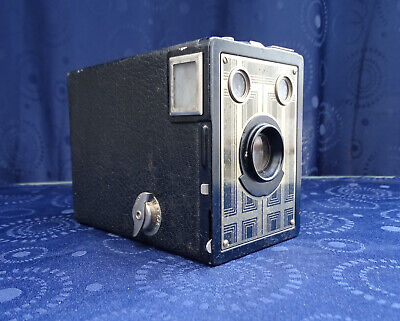 Kodak appareil photo ancien 6x9 Box Kodak  Brownie Junior avec étui 