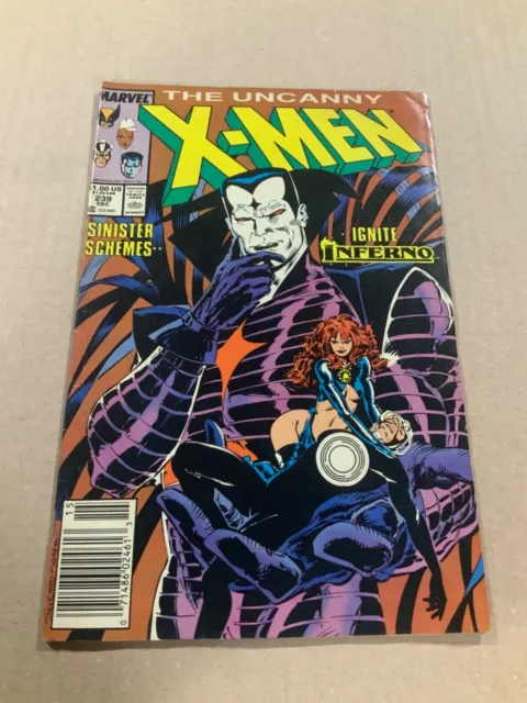 Uncanny X-Men #239 (Marvel 1988) - 1st Mr. Mister Sinister Cover App - NEWSSTAND