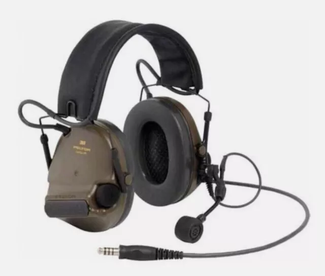 3M Peltor Comtac XPI Headset 23db w/ Mic / Comms MT20H682FB-92EU Boxed Brand New