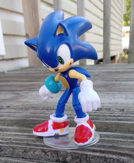 JAKKS Pacific Sonic The Hedgehog 4 Tails EXE Custom Painted Figure  192995403857