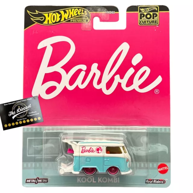 HOT WHEELS Premium Barbie Kool Kombi Volkswagen  1:64 Diecast (SALE TODAY ONLY)