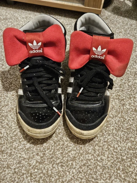 ADIDAS SLEEK SERIES High Top Bow Trainers Size 5 0.99 PicClick UK