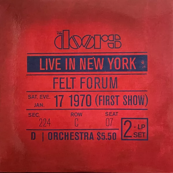 The Doors - Live In New York (2xLP, Album, 180) (Mint (M))