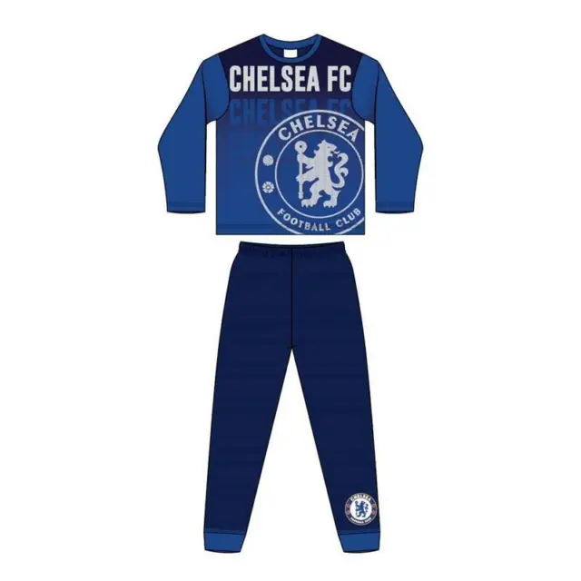 Chelsea Football Club Boys Pyjamas 4-12 Years