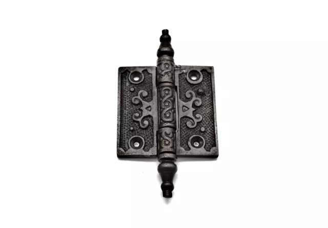2 1/2 Cast Iron Hinge Forged Iron Hinge Victorian Hinge Hinge Cabinet Hinge Each