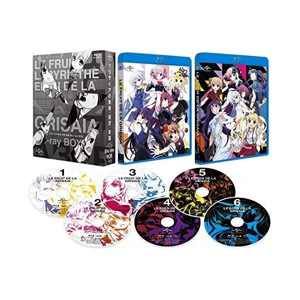 DVD The Fruit Labyrinth Eden of Grisaia Sea 1 2 Vol.1-24end 2