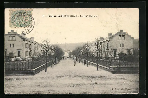 CPA Cuise-la-Motte, La Cité Colmont 1906