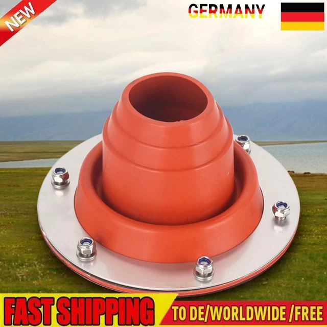 Stove Jack Kit Pipe Flashing Wood Stove Chimney Kit Outdoor Camping Accessories