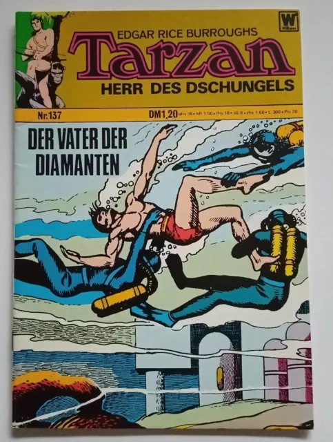 Tarzan Herr des Dschungels Heft Nr. 137 - sehr guter Zustand - Burroughs