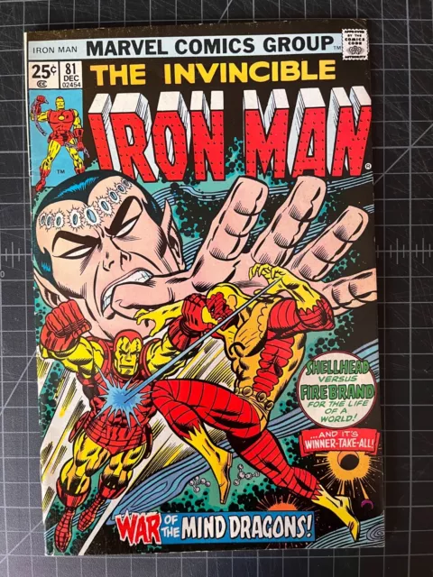 Invincible Iron Man #81 Marvel Comics 1975 Mike Friedrich Chic Stone MCU
