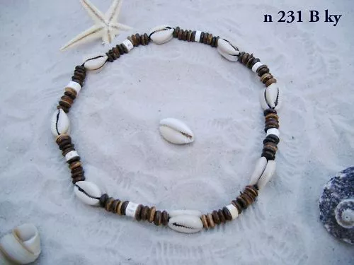 10x Surferkette Kauri Coco Großhandel Schmuck  /n 231 B