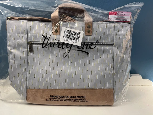 THIRTY ONE GIFTS THIRTYONE 31 Step Up Tote BRAND NEW Dashing