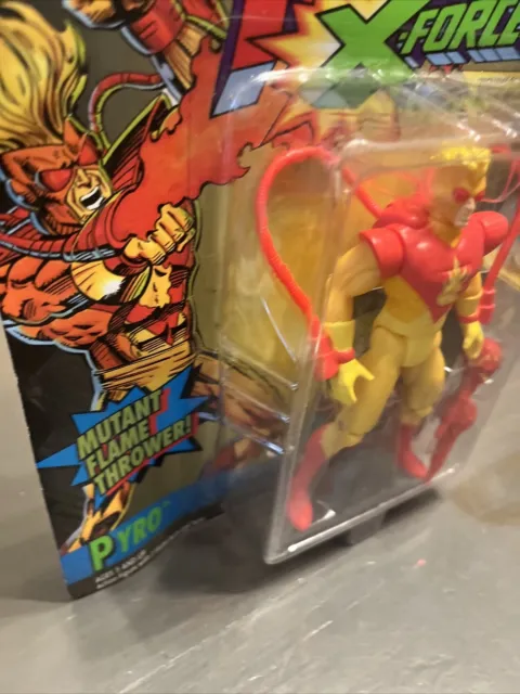 Marvel Comics The Evil Mutants X-Men X-Force Pyro Action Figure Toy Biz 1994 3