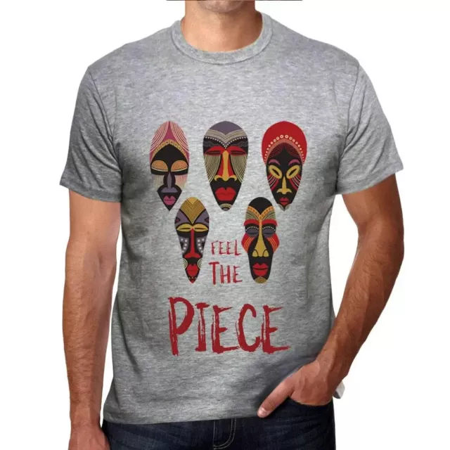 Camiseta Estampada para Hombre El Nativo Siente La Pieza – Native Feel The Piece