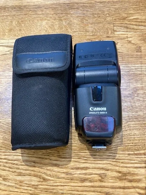 Canon Speedlite 430EX II Shoe Mount Flash E-TTL