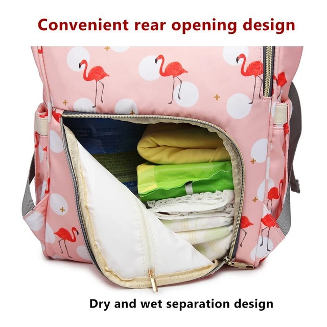 LEQUEEN Mummy Maternity Diaper Backpack Waterproof Travel Baby Nappy Large Bag 7