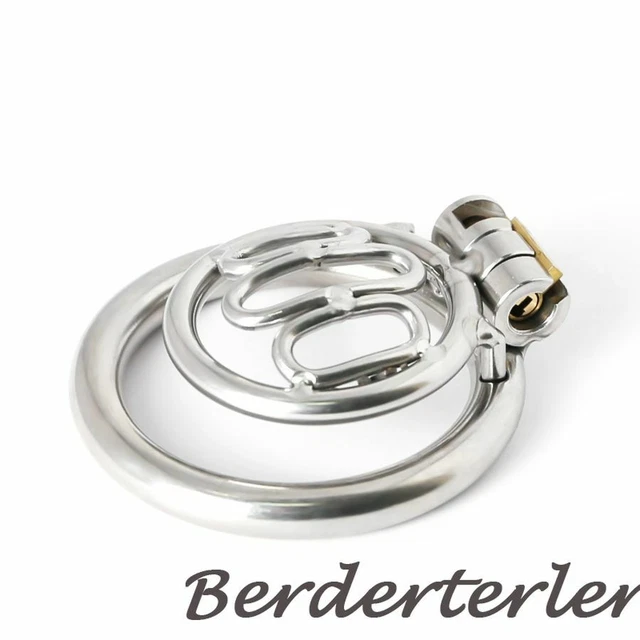 MICRO CHASTITY CAGE Stainless Steel Male Chastity Device with Stealth