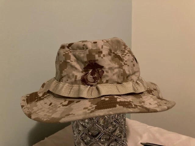 Usmc Boonie Cover / Hat - Mccuu - Desert Marpat - Size  X-Large - Nwot