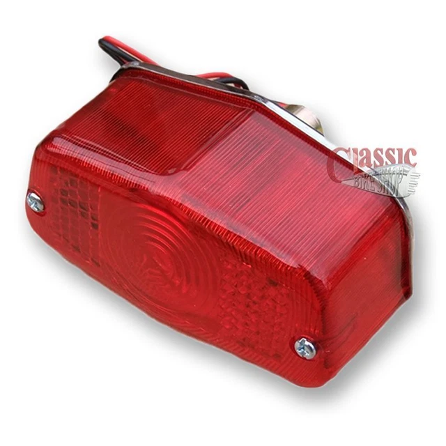 Lucas Kopie MT211 Hinter Licht Mit Stop Lampe Für BSA Norton