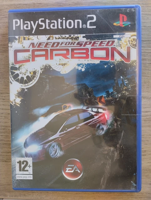 Jeu PS2 Need For Speed Carbon - Complet Avec Boîtier Et Manuel - Bon état