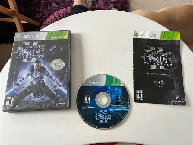 Star Wars The Force Unleashed II 2 Xbox 360 NTSC komplett