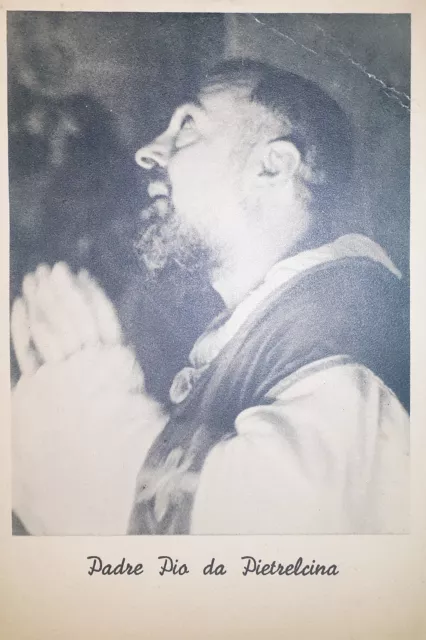 Cartolina - Commemorativa - Padre Pio da Pietrelcina - 1940 ca.