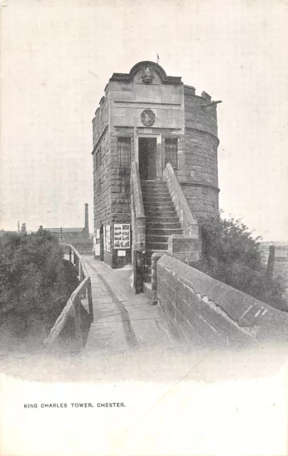 uk2846 king charles tower chester  real photo uk