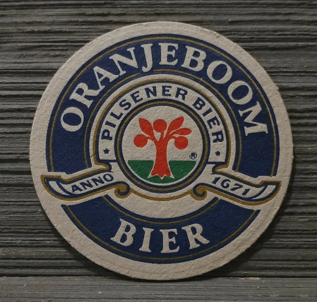 Oranjeboom (InBev) Brewery Beer Coaster-Pilsner Bier-2021117