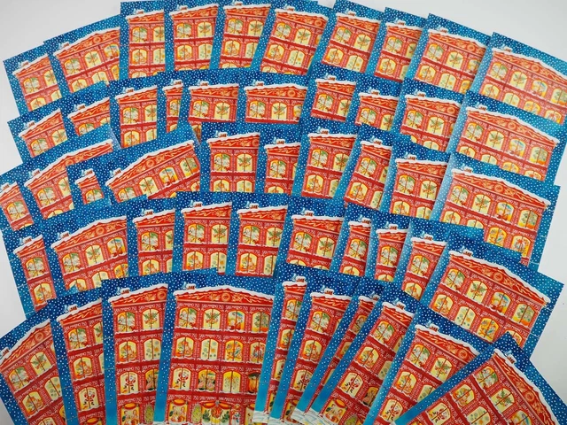 1996 San Marino; 50 Zd-Bögen Weihnachten, **/MNH, MiNr. 1682/97, ME 750,-