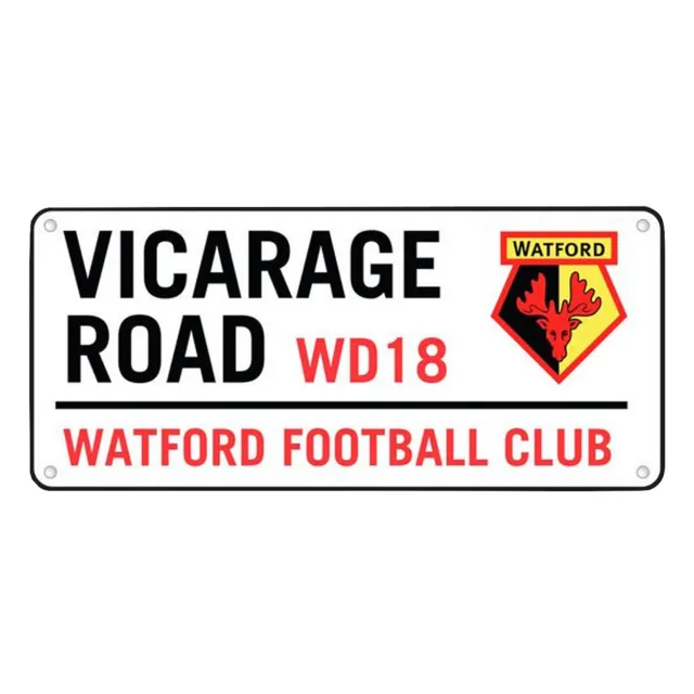 Watford FC  Placa de Calle Vicarage Road (SG18524)