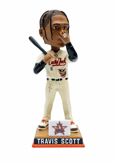 TRAVIS SCOTT CACTUS Jack 2024 HBCU Classic Bobblehead Astros en