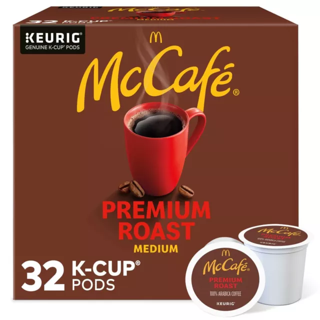 McCafe Premium Medium Roast K-Cup Coffee Pods - 32 Count