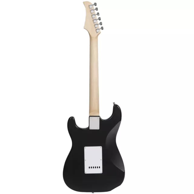 39" Full Size Black Electric Guitar & Amp,Case,Accessories Pack Beginner Starter