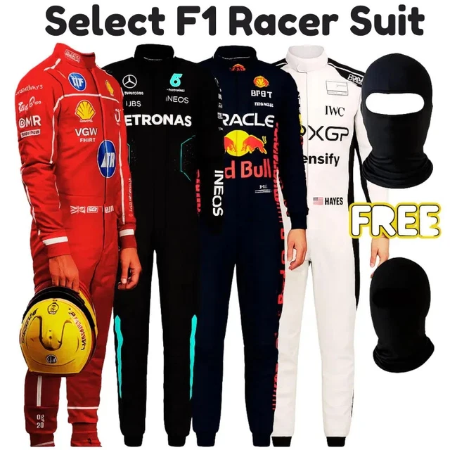 Combinaison De Karting CIK FIA Niveau 2 - Avec Gants Et Cagoule Inclus - Toutes Tailles Et Couleurs Dispo !