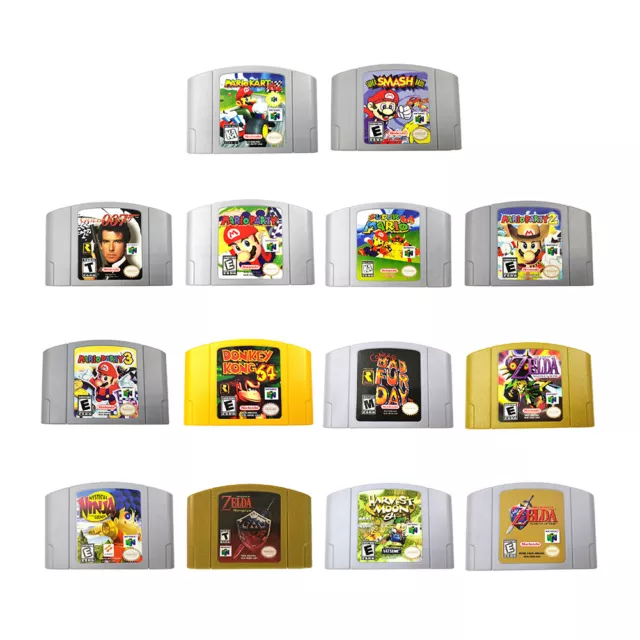 For Mario kart 64 Video Game Cartridge Console Card For Nintendo N64 US Version 2