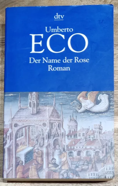 Umberto Eco Der Name der Rose Taschenbuch Roman